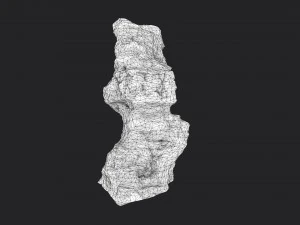 desert cliff 21-1 3D Model