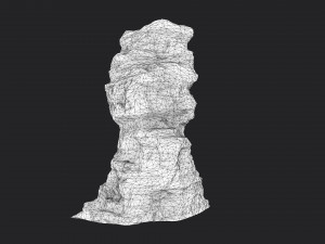desert cliff 21-1 3D Model