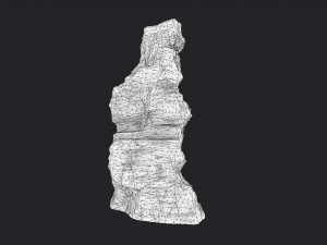 desert cliff 21-1 3D Model