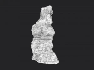 desert cliff 21-1 3D Model