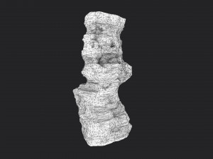 desert cliff 21-1 3D Model