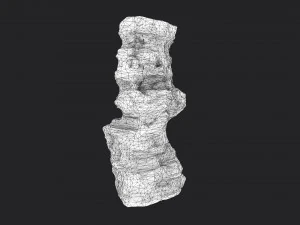 desert cliff 21-1 3D Model