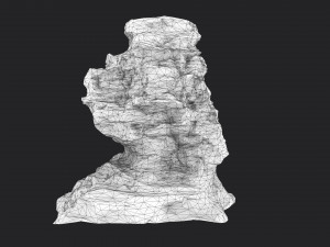desert cliff 21-2 3D Model