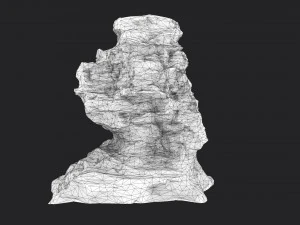 desert cliff 21-2 3D Model