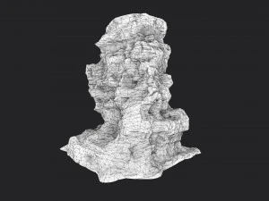 desert cliff 21-2 3D Model
