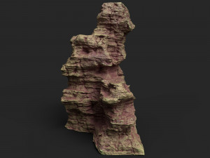 desert cliff 21-3 3D 모델