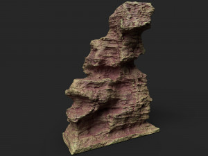 desert cliff 21-3 3D 모델