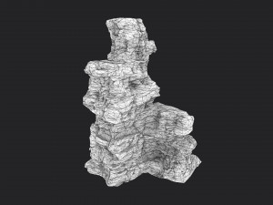 desert cliff 21-3 3D 모델