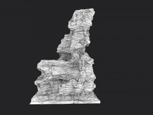 desert cliff 21-3 3D Model