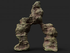 desert cliff 21-4 3D Model