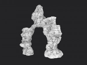 desert cliff 21-4 3D 모델