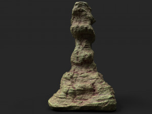 desert cliff 21-5 3D Model