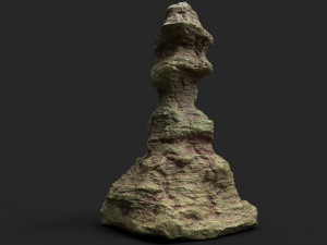 desert cliff 21-5 3D Model