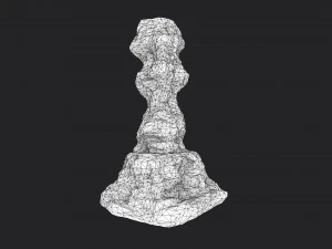 desert cliff 21-5 3D Model