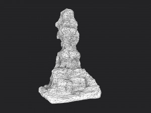 desert cliff 21-5 3D Model