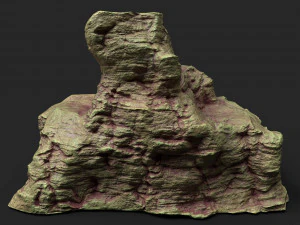 desert cliff 21-6 3D Model