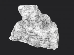 desert cliff 21-6 3D Model