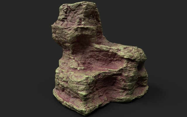 desert cliff 21-7 Modelo 3D .c4d .max .obj .3ds .fbx .stl .blend 