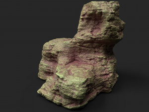 desert cliff 21-7 Modelo 3D