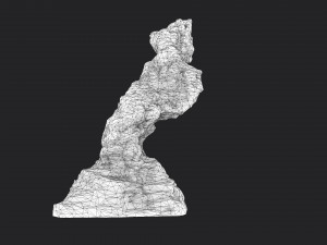 desert cliff 21-8 Modello 3D