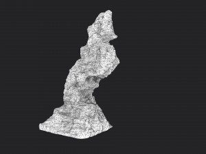 desert cliff 21-8 Modello 3D