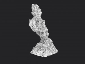 desert cliff 21-8 Modello 3D