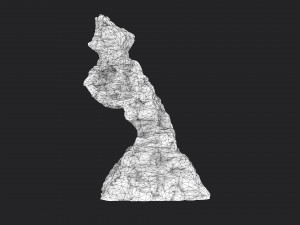 desert cliff 21-8 Modello 3D