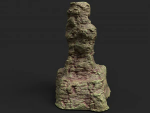 desert cliff 21-10 3D Model