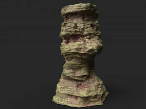 пустельна скеля 21-10 3D Модель