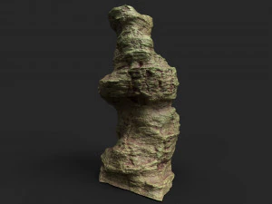 пустельна скеля 21-10 3D Модель