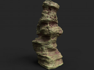 desert cliff 21-10 3D Модель