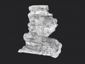 desert cliff 21-10 3D Модель