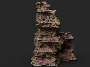 desert cliff 21-10 3D Модель