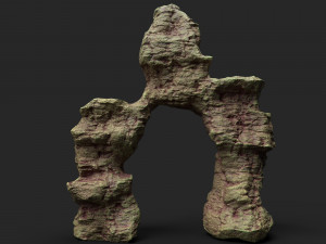 desert cliff 21-10 3D Модель