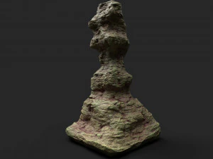 пустельна скеля 21-10 3D Модель
