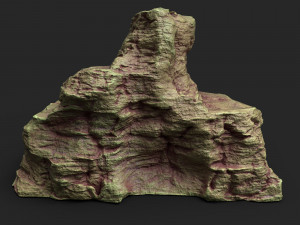 desert cliff 21-10 3D Модель