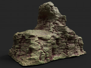 desert cliff 21-10 3D Модель