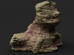 desert cliff 21-10 3D Модель