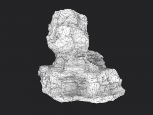 desert cliff 21-10 3D Модель
