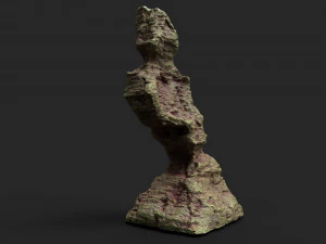 пустельна скеля 21-10 3D Модель