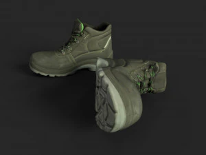pair of boots 3D Model