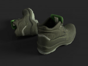 pair of boots Modelo 3D