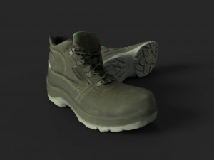 pair of boots Modelo 3D