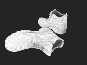 pair of boots 3D Model