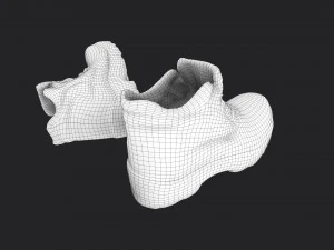 pair of boots 3D Model