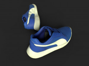pair of sneakers 3D-Modell