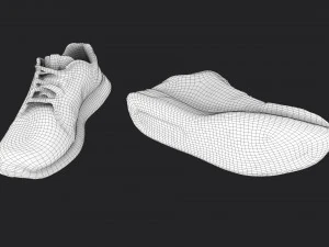 pair of sneakers 3D Model
