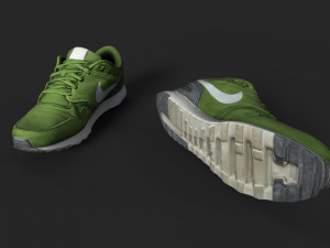 worn sneakers 3D Model