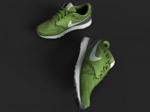 worn sneakers 3D Model