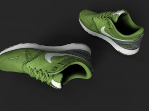 worn sneakers 3D Model